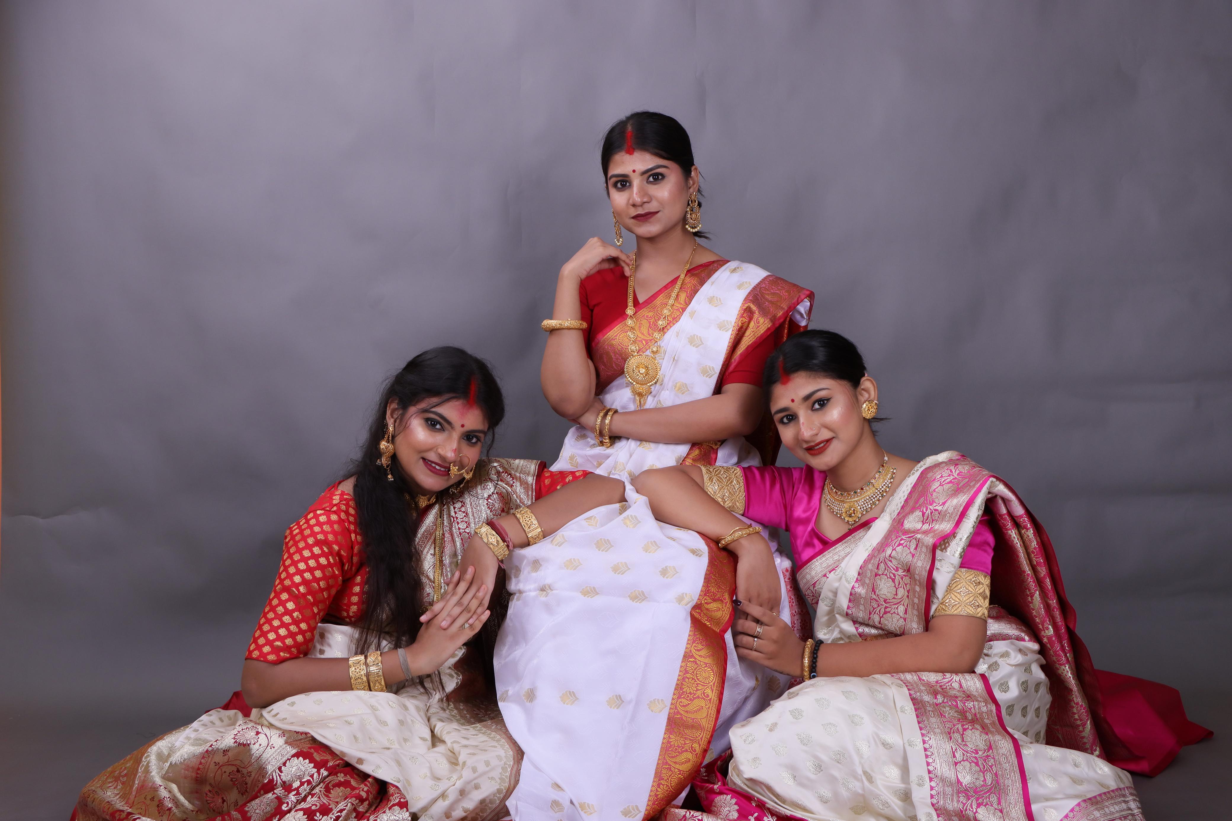 Model wearing Sukarna collection